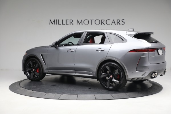 Used 2021 Jaguar F-PACE SVR for sale Sold at Aston Martin of Greenwich in Greenwich CT 06830 4