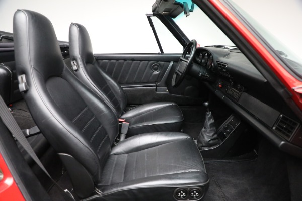 Used 1988 Porsche 911 Carrera Turbo for sale Sold at Aston Martin of Greenwich in Greenwich CT 06830 24