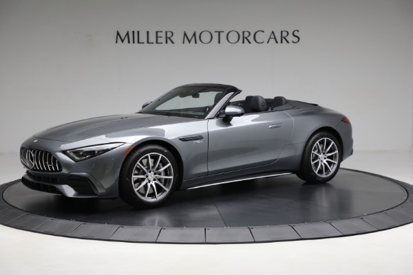 Used 2023 Mercedes-Benz SL-Class AMG SL 43 for sale Sold at Miller Motorcars Aston Martin in Greenwich CT 06830 2