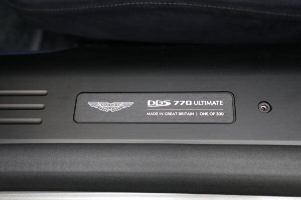 Used 2023 Aston Martin DBS 770 Ultimate for sale $458,900 at Aston Martin of Greenwich in Greenwich CT 06830 17