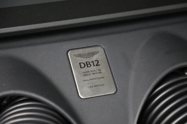 Used 2024 Aston Martin DB12 V8 for sale Sold at Aston Martin of Greenwich in Greenwich CT 06830 25