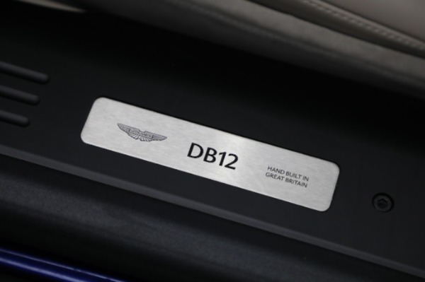 New 2024 Aston Martin DB12 Volante for sale $338,100 at Aston Martin of Greenwich in Greenwich CT 06830 26