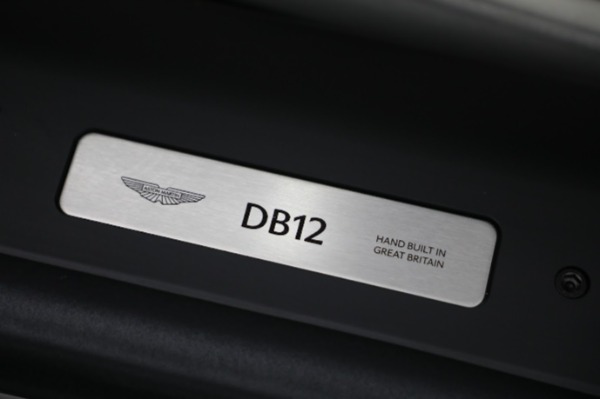 New 2024 Aston Martin DB12 V8 for sale $320,500 at Aston Martin of Greenwich in Greenwich CT 06830 19
