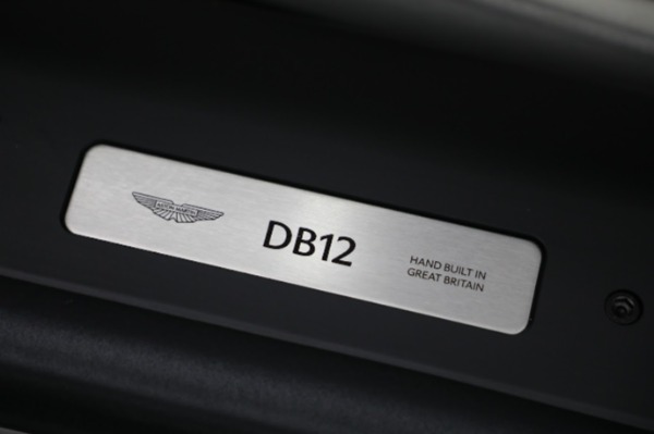 New 2024 Aston Martin DB12 V8 for sale Sold at Aston Martin of Greenwich in Greenwich CT 06830 19