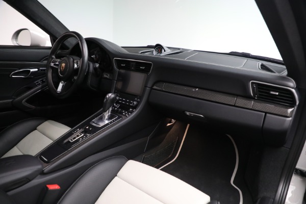 Used 2019 Porsche 911 Turbo S for sale Sold at Miller Motorcars Aston Martin in Greenwich CT 06830 18