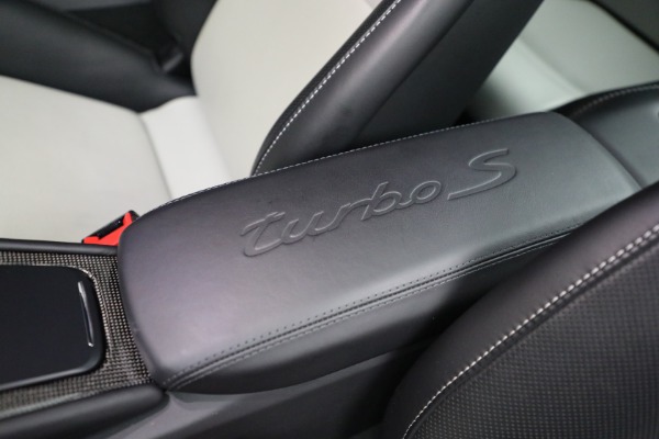 Used 2019 Porsche 911 Turbo S for sale Sold at Miller Motorcars Aston Martin in Greenwich CT 06830 28