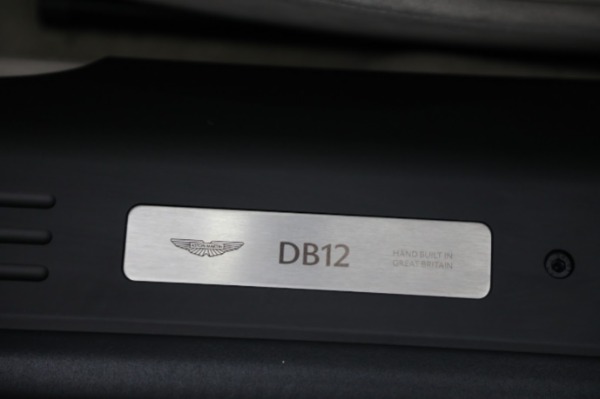 New 2024 Aston Martin DB12 Volante for sale $349,100 at Aston Martin of Greenwich in Greenwich CT 06830 27