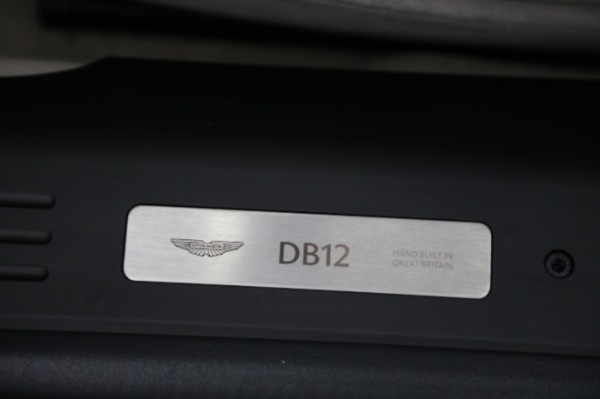 New 2024 Aston Martin DB12 Volante for sale Sold at Aston Martin of Greenwich in Greenwich CT 06830 27