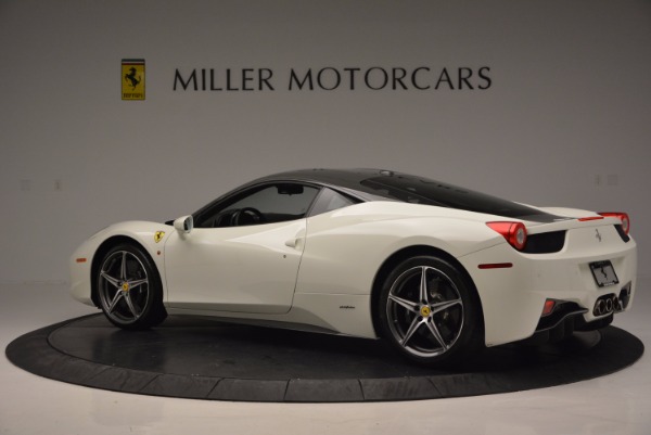 Used 2012 Ferrari 458 Italia for sale Sold at Aston Martin of Greenwich in Greenwich CT 06830 4