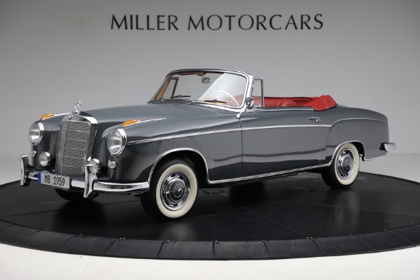 Used 1959 Mercedes Benz 220 S Ponton Cabriolet for sale $229,900 at Aston Martin of Greenwich in Greenwich CT 06830 2