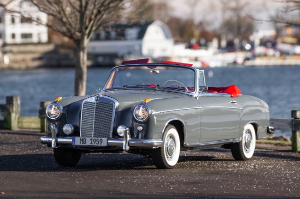 Used 1959 Mercedes Benz 220 S Ponton Cabriolet for sale $229,900 at Aston Martin of Greenwich in Greenwich CT 06830 2