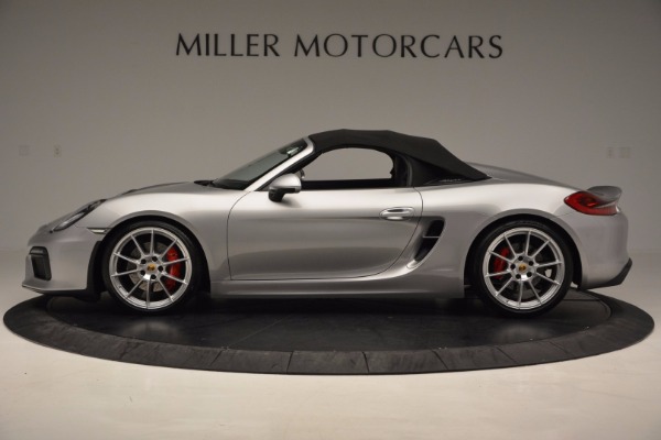 Used 2016 Porsche Boxster Spyder for sale Sold at Aston Martin of Greenwich in Greenwich CT 06830 14