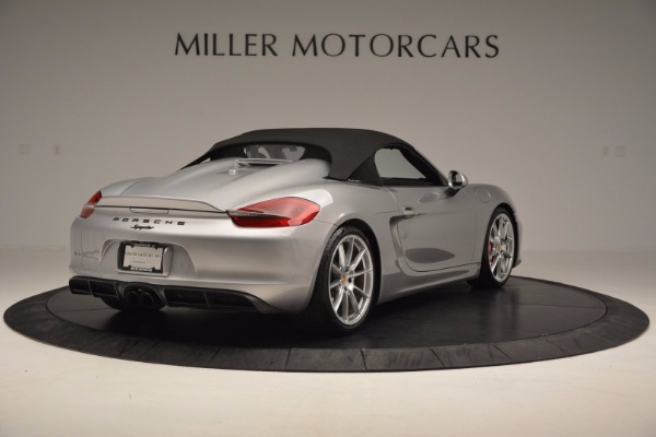 Used 2016 Porsche Boxster Spyder for sale Sold at Aston Martin of Greenwich in Greenwich CT 06830 17