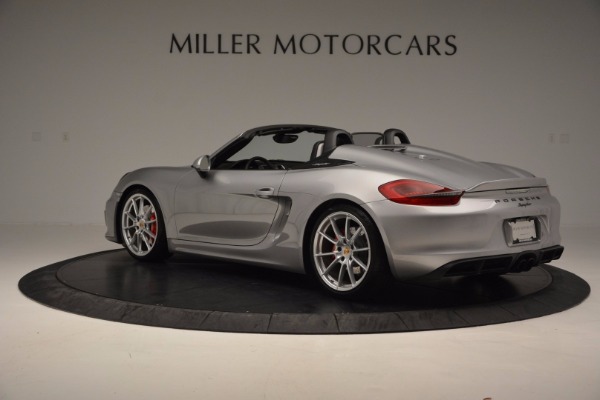 Used 2016 Porsche Boxster Spyder for sale Sold at Aston Martin of Greenwich in Greenwich CT 06830 4