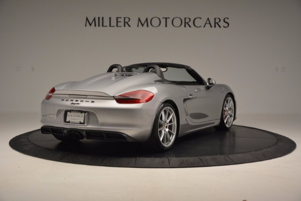 Used 2016 Porsche Boxster Spyder for sale Sold at Aston Martin of Greenwich in Greenwich CT 06830 7