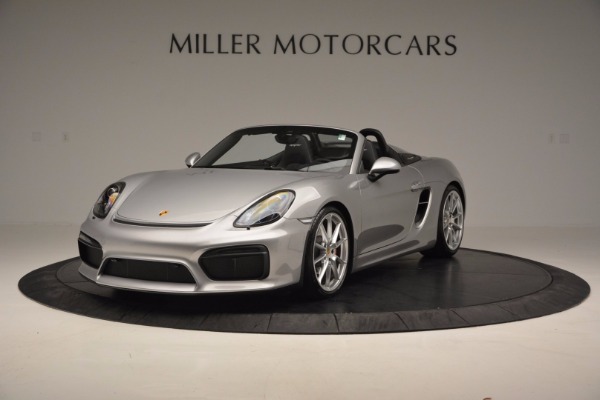 Used 2016 Porsche Boxster Spyder for sale Sold at Aston Martin of Greenwich in Greenwich CT 06830 1