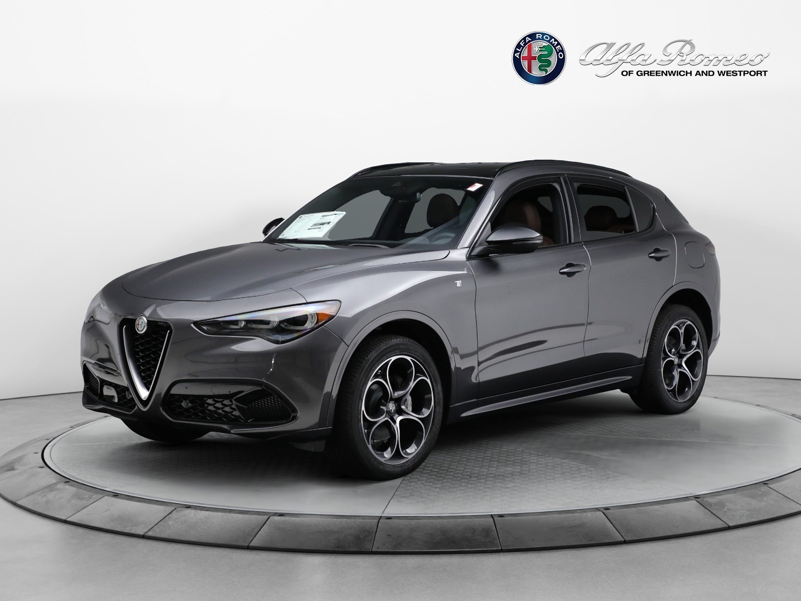 New 2024 Alfa Romeo Stelvio Ti for sale Sold at Miller Motorcars Aston Martin in Greenwich CT 06830 1
