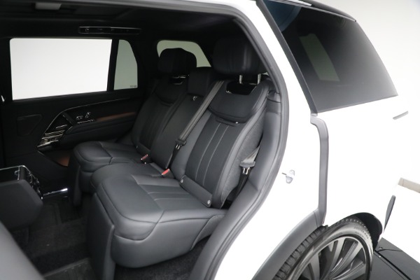 Used 2023 Land Rover Range Rover P530 SV LWB for sale Sold at Aston Martin of Greenwich in Greenwich CT 06830 18