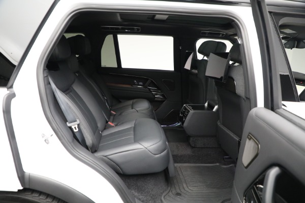 Used 2023 Land Rover Range Rover P530 SV LWB for sale Sold at Aston Martin of Greenwich in Greenwich CT 06830 21