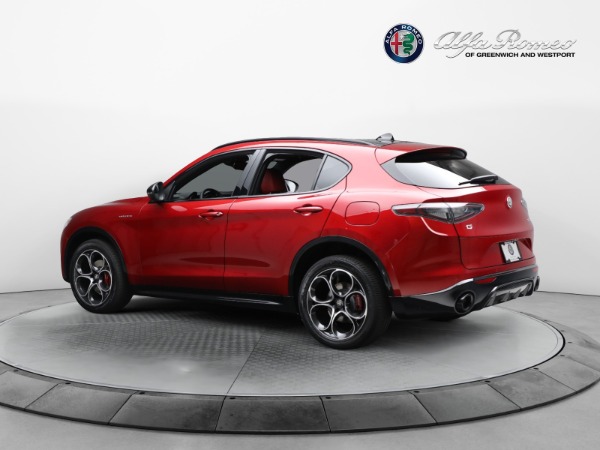New 2024 Alfa Romeo Stelvio Veloce for sale Sold at Miller Motorcars Aston Martin in Greenwich CT 06830 9