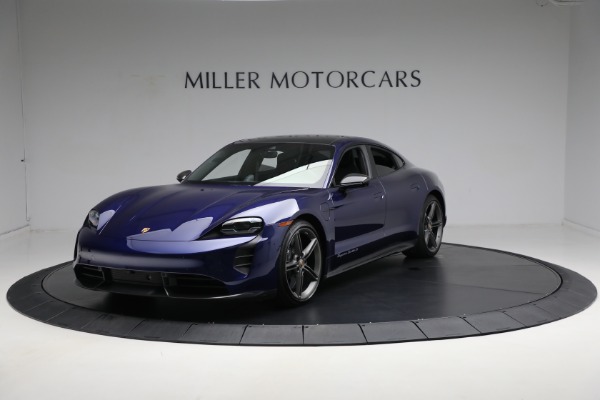 Used 2020 Porsche Taycan Turbo S for sale Sold at Aston Martin of Greenwich in Greenwich CT 06830 1