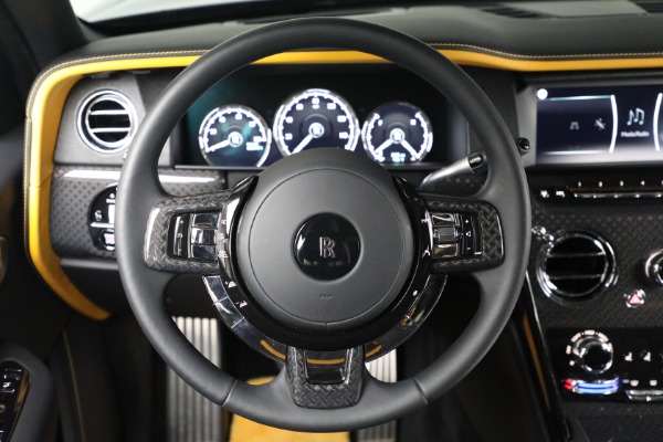 Used 2022 Rolls-Royce Black Badge Cullinan for sale Sold at Aston Martin of Greenwich in Greenwich CT 06830 24