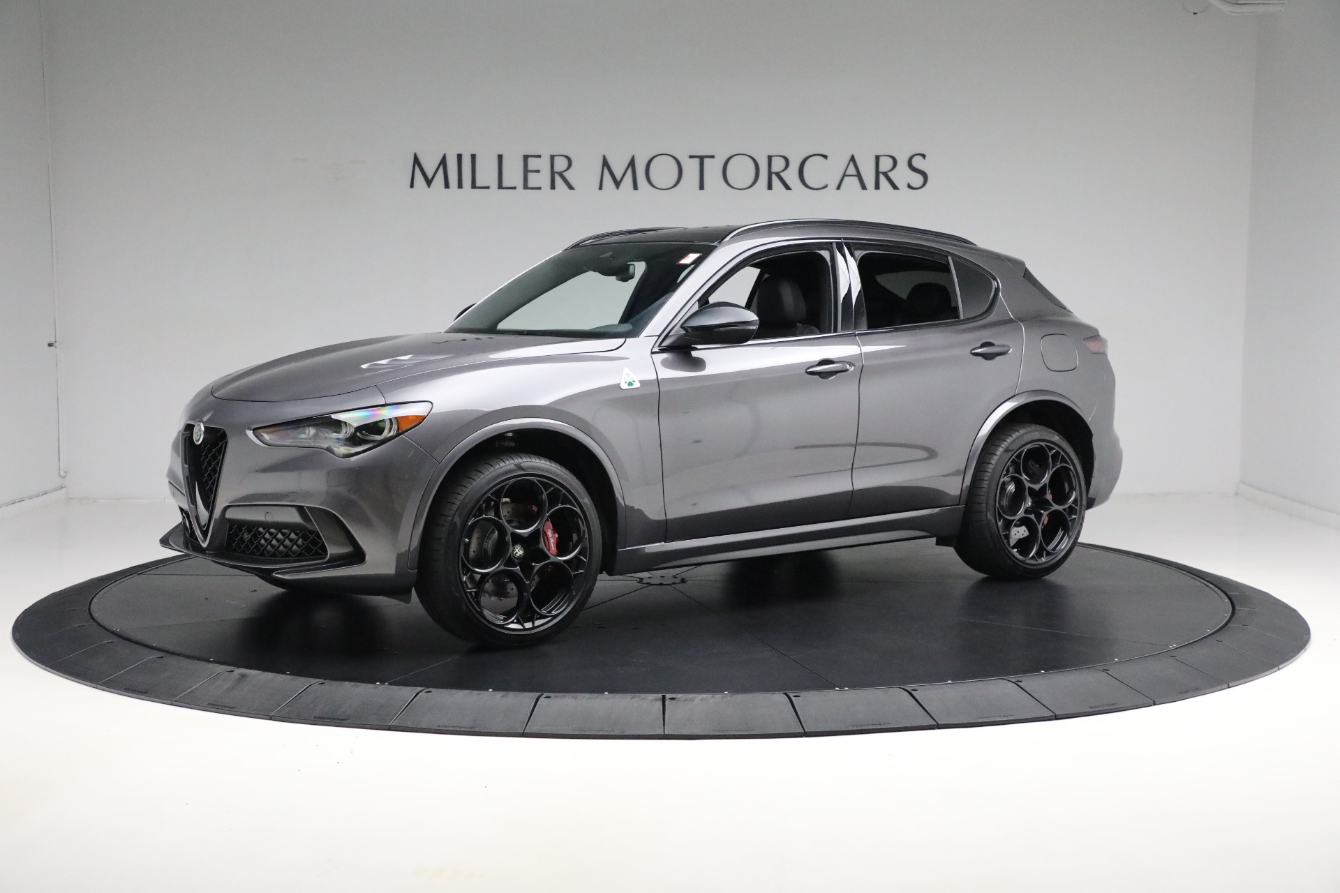 New 2024 Alfa Romeo Stelvio Quadrifoglio for sale Sold at Miller Motorcars Aston Martin in Greenwich CT 06830 1