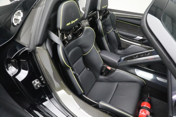 Used 2015 Porsche 918 Spyder for sale Sold at Miller Motorcars Aston Martin in Greenwich CT 06830 11