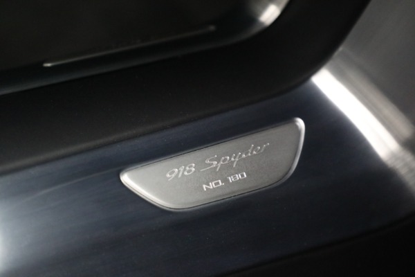 Used 2015 Porsche 918 Spyder for sale Sold at Miller Motorcars Aston Martin in Greenwich CT 06830 13