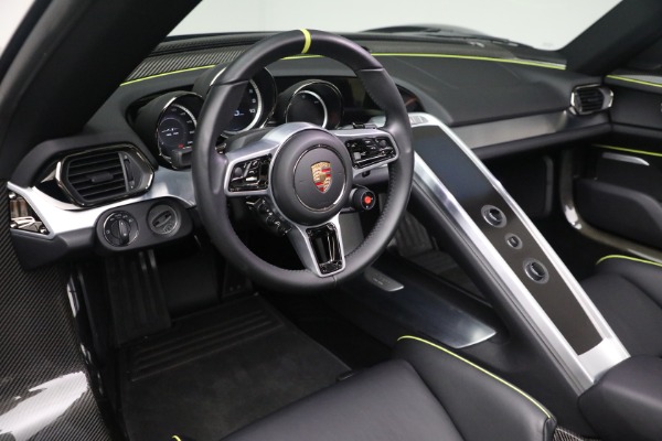 Used 2015 Porsche 918 Spyder for sale Sold at Miller Motorcars Aston Martin in Greenwich CT 06830 22