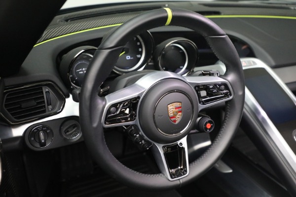 Used 2015 Porsche 918 Spyder for sale Sold at Miller Motorcars Aston Martin in Greenwich CT 06830 25