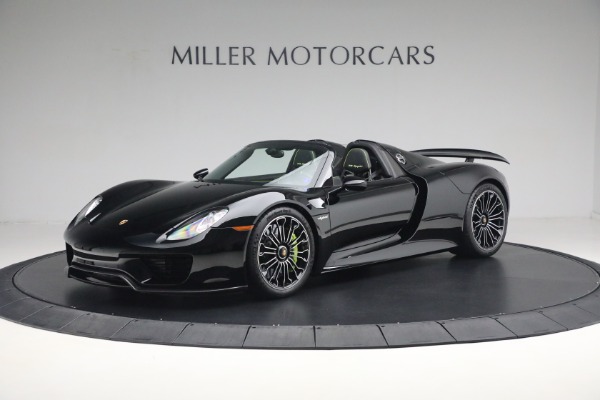 Used 2015 Porsche 918 Spyder for sale Sold at Miller Motorcars Aston Martin in Greenwich CT 06830 1
