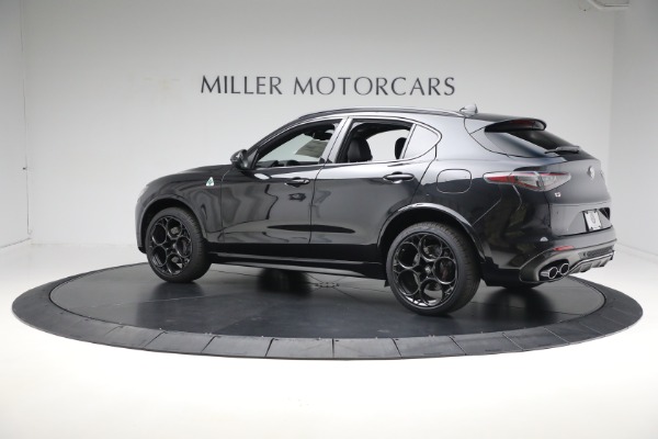 New 2024 Alfa Romeo Stelvio Quadrifoglio for sale $76,900 at Miller Motorcars Aston Martin in Greenwich CT 06830 11