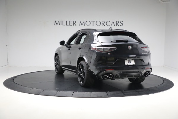 New 2024 Alfa Romeo Stelvio Quadrifoglio for sale $76,900 at Miller Motorcars Aston Martin in Greenwich CT 06830 14