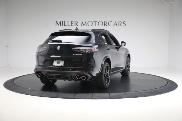New 2024 Alfa Romeo Stelvio Quadrifoglio for sale $76,900 at Miller Motorcars Aston Martin in Greenwich CT 06830 18