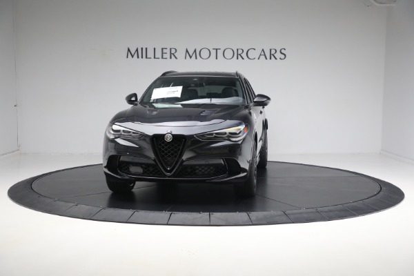 New 2024 Alfa Romeo Stelvio Quadrifoglio for sale $76,900 at Miller Motorcars Aston Martin in Greenwich CT 06830 2