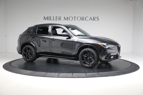 New 2024 Alfa Romeo Stelvio Quadrifoglio for sale $76,900 at Miller Motorcars Aston Martin in Greenwich CT 06830 26