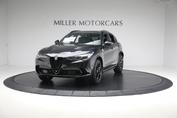 New 2024 Alfa Romeo Stelvio Quadrifoglio for sale $76,900 at Miller Motorcars Aston Martin in Greenwich CT 06830 3