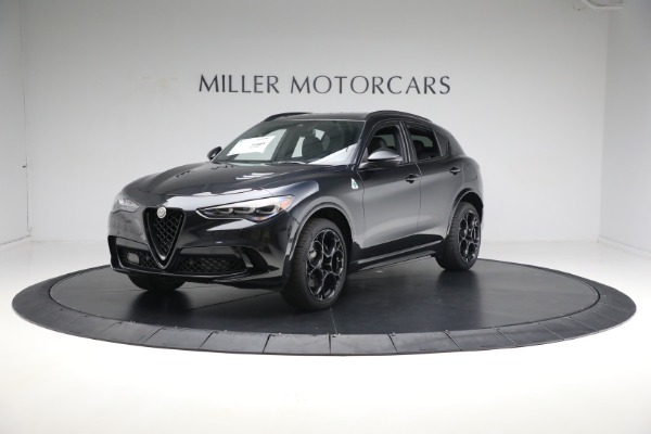 New 2024 Alfa Romeo Stelvio Quadrifoglio for sale $76,900 at Miller Motorcars Aston Martin in Greenwich CT 06830 4