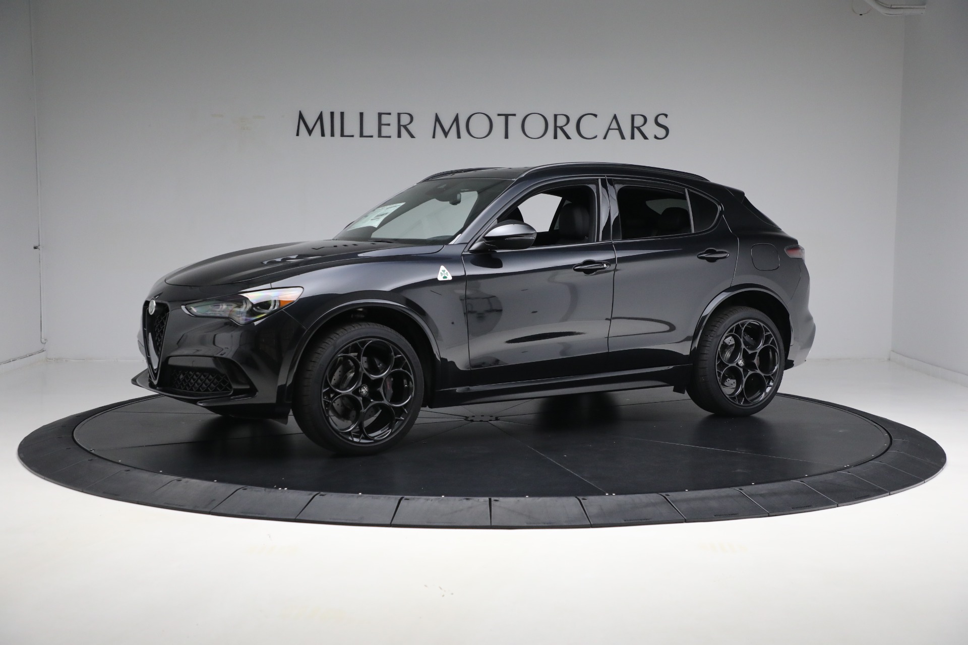 New 2024 Alfa Romeo Stelvio Quadrifoglio for sale $76,900 at Miller Motorcars Aston Martin in Greenwich CT 06830 1
