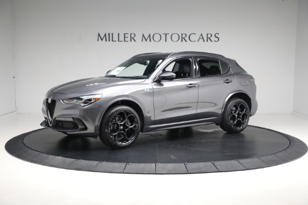 New 2024 Alfa Romeo Stelvio Quadrifoglio for sale Sold at Miller Motorcars Aston Martin in Greenwich CT 06830 3
