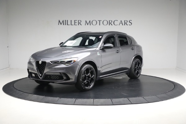 New 2024 Alfa Romeo Stelvio Quadrifoglio for sale Sold at Miller Motorcars Aston Martin in Greenwich CT 06830 1