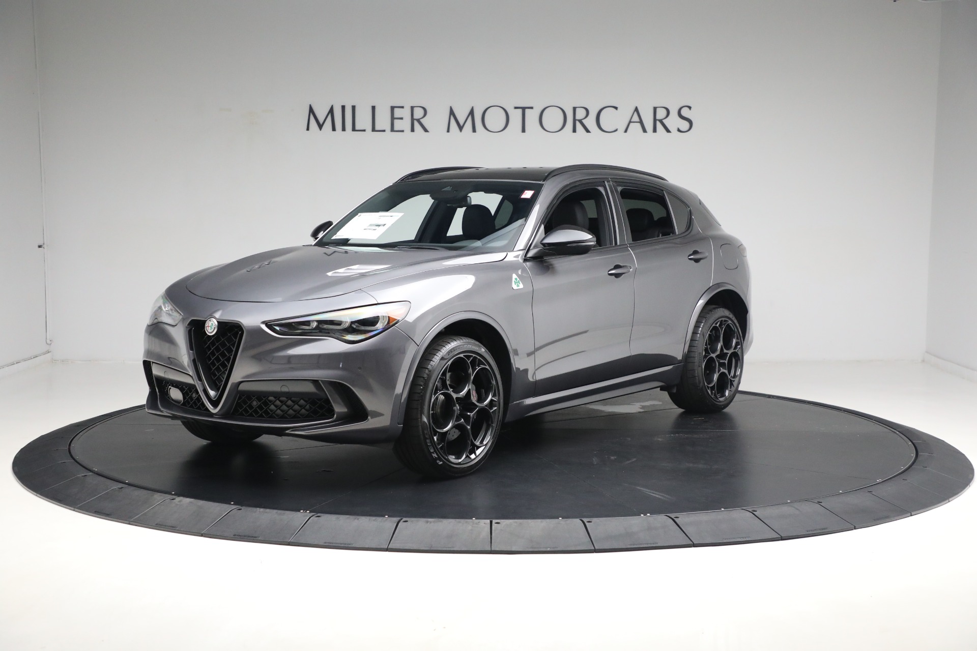 New 2024 Alfa Romeo Stelvio Quadrifoglio for sale Sold at Miller Motorcars Aston Martin in Greenwich CT 06830 1