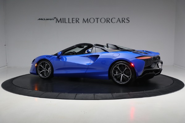 New 2025 McLaren Artura Spider Performance for sale $329,718 at Miller Motorcars Aston Martin in Greenwich CT 06830 4