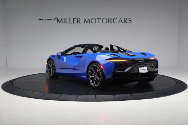 New 2025 McLaren Artura Spider Performance for sale $329,718 at Miller Motorcars Aston Martin in Greenwich CT 06830 5