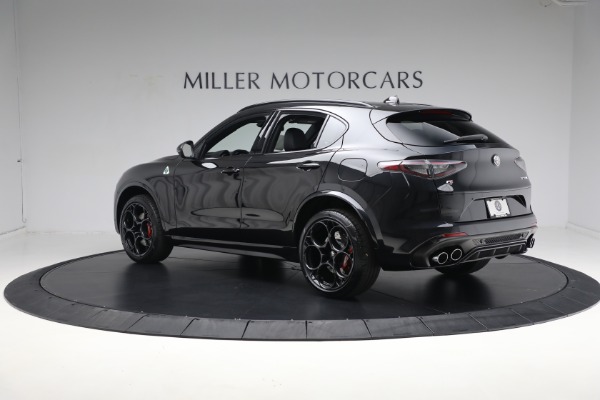 New 2024 Alfa Romeo Stelvio Quadrifoglio for sale $94,570 at Miller Motorcars Aston Martin in Greenwich CT 06830 10