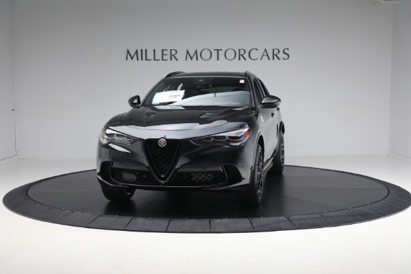 New 2024 Alfa Romeo Stelvio Quadrifoglio for sale $94,570 at Miller Motorcars Aston Martin in Greenwich CT 06830 2