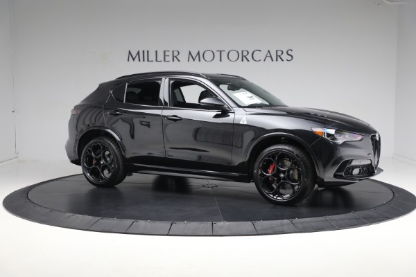New 2024 Alfa Romeo Stelvio Quadrifoglio for sale $94,570 at Miller Motorcars Aston Martin in Greenwich CT 06830 21