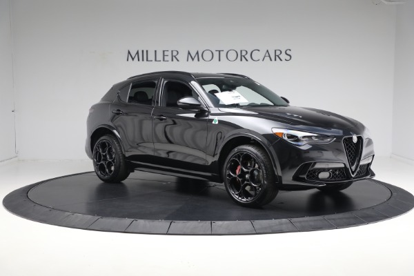New 2024 Alfa Romeo Stelvio Quadrifoglio for sale $94,570 at Miller Motorcars Aston Martin in Greenwich CT 06830 22