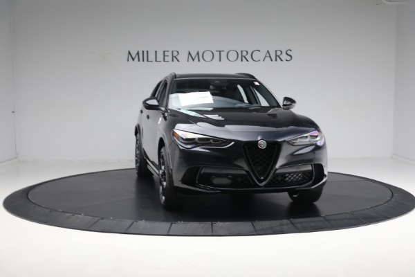 New 2024 Alfa Romeo Stelvio Quadrifoglio for sale $94,570 at Miller Motorcars Aston Martin in Greenwich CT 06830 24